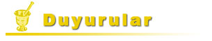 duyurular DUYURULAR